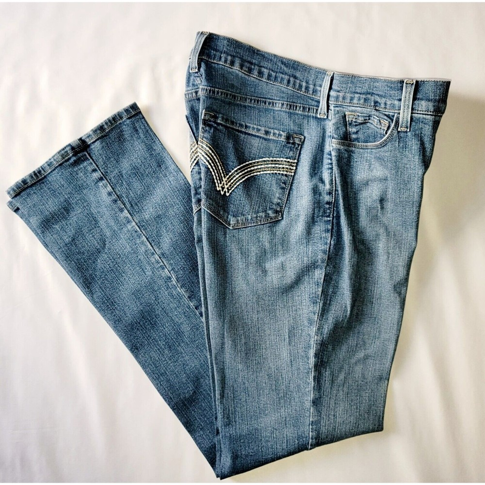 NYDJ Not Your Daughters Jeans Women's 14 Stretch Lift Tuck Denim Medium Wash